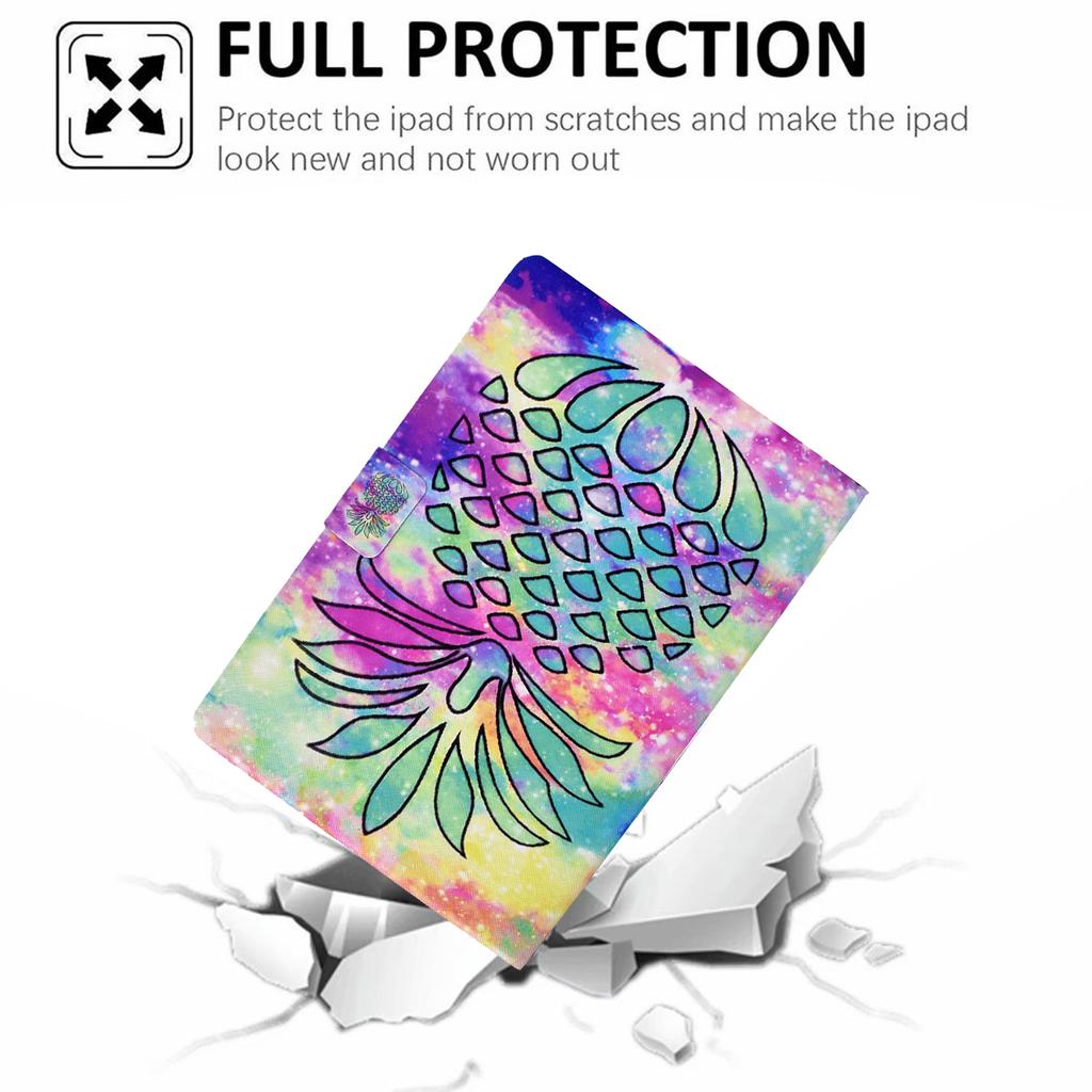 A2 For Amazon Fire HD 10 (2023) Case Pattern Printed PU Leather Tablet Cover with Card Slots