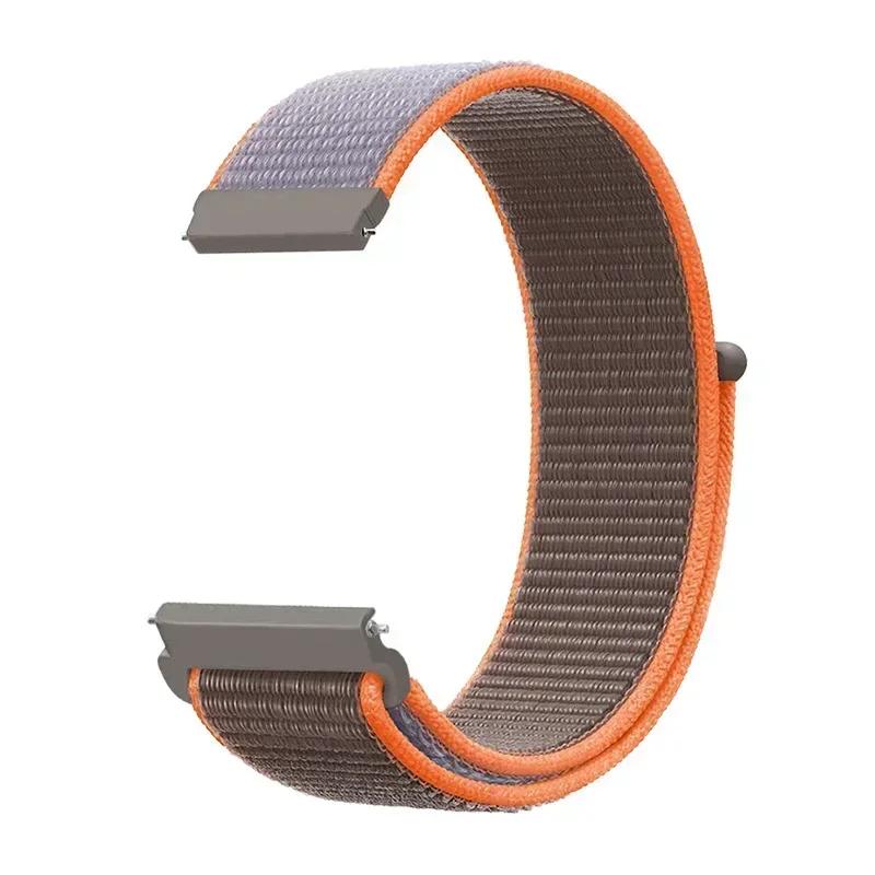 20mm 22mm Nylon Loop For Garmin Venu 3 2/SQ SQ2/Vivoactive 6 5 4 3 Watchband For Garmin Forerunner 745 965 255 245 645 55 158