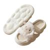 New Four Seasons Sheep Linen Slippers Cute Non-slip Sweat-absorbing Indoor Household Breathable Cotton and Linen Slippers Couple