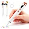Strumenti per Hobby Creativi Penna Elettrica per Artigianato con Strass Penna con Diamanti Finti con Luce 2 Livelli di Aspirazione Ricaricabili Aspirapolvere Senza Fili per Adulti Fai da Te
