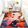 1 Stück Süßer roter Salamander Teppich für Wohnzimmer Schlafzimmer Sofa Heimdekoration Rus Rutschfeste Bodenmatte Luxusgeschenk