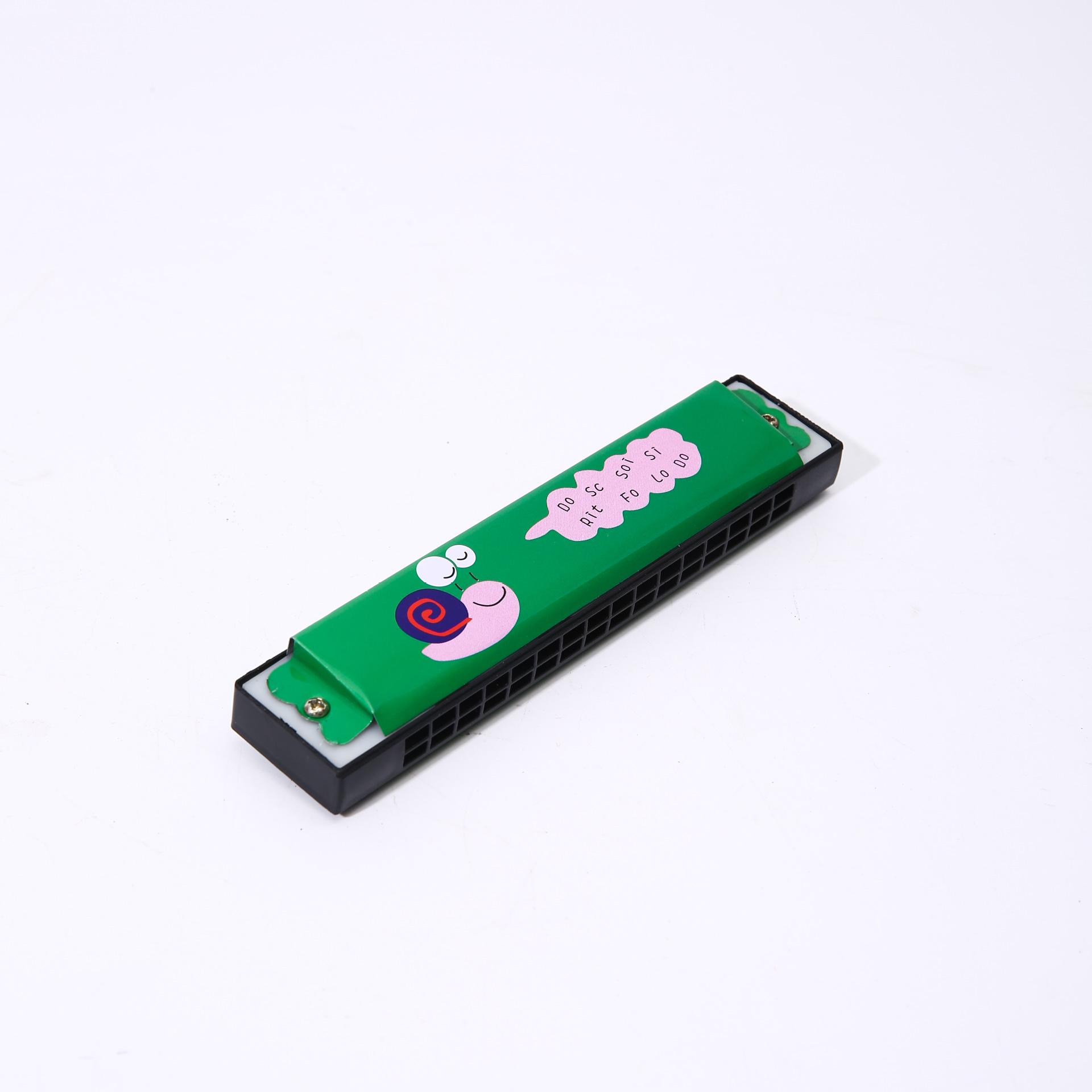 Tin Plate 16-Hole Children s Cartoon Harmonica - Early Education Musical Toy