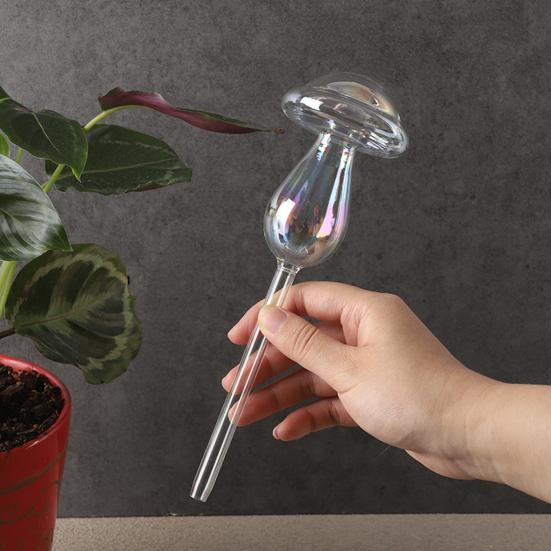 Flower Waterer High Borosilicate Glass Automatic Plant Watering Globes for Indoor Potted Plants Balcony Garden Orchids