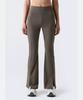 DESCENTE Women'S Breezeskin Bootcut Leggings Dark Brown Sr322Pkl72