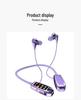 Trendy Neck-Hanging Bluetooth Headphones with High-Quality Sound, Digital Display, Karaoke Feature, and Long Battery Life.