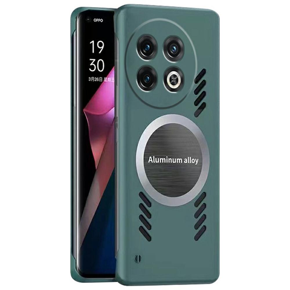 

Для OnePlus Ace 5 5G/Ace 5 Pro 5G Чехол Жесткий ПК Бескаркасный Теплоотвод Чехол для телефона Green