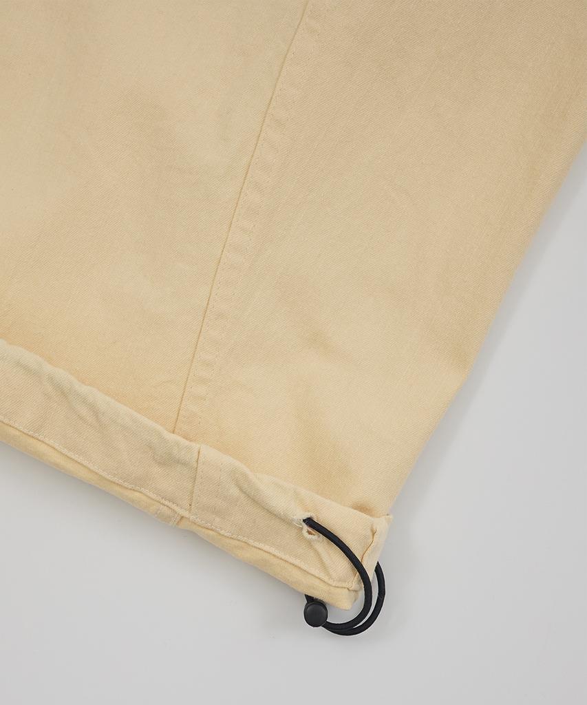 Sekeondeuweibeu Wave Pants [Butter Yellow]
