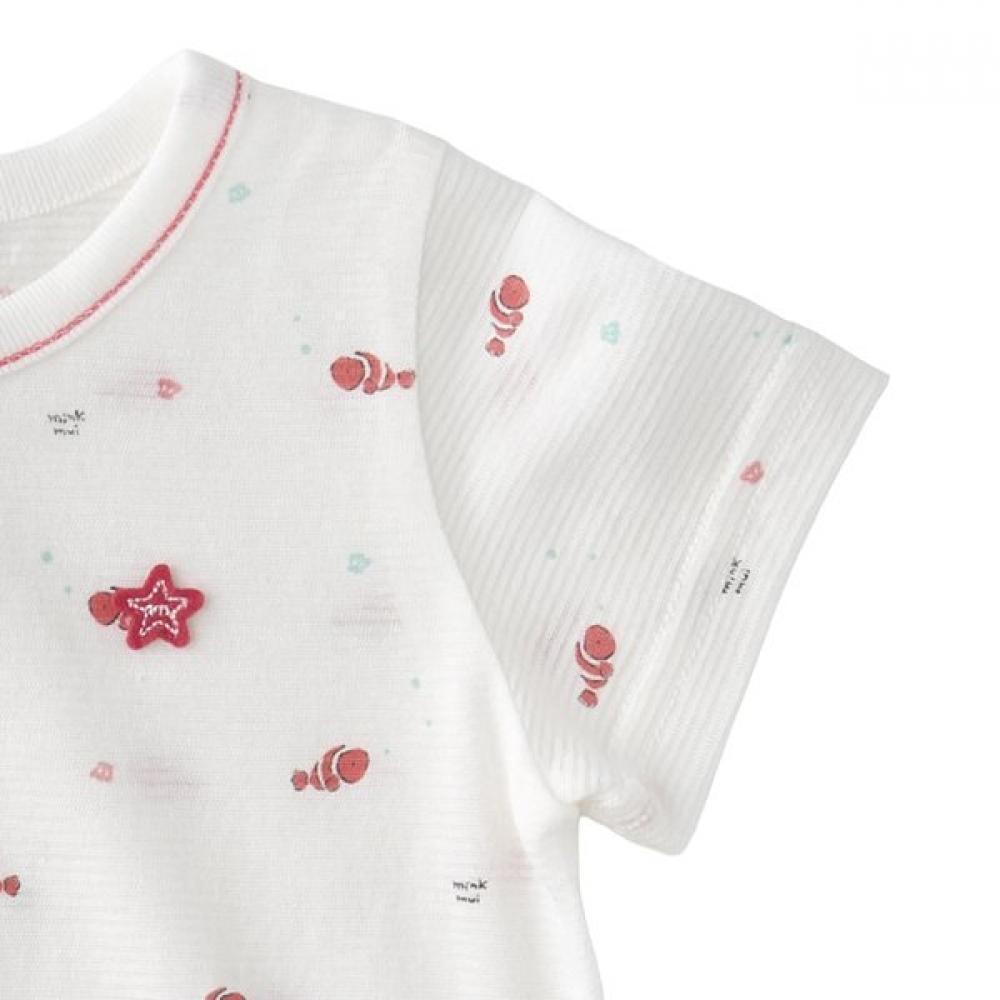 Mink Baby Gift Mink Cupra Short Sleeve Underwear   Petit Nimo Cupra Set  36370 054 25 36370 054 15 