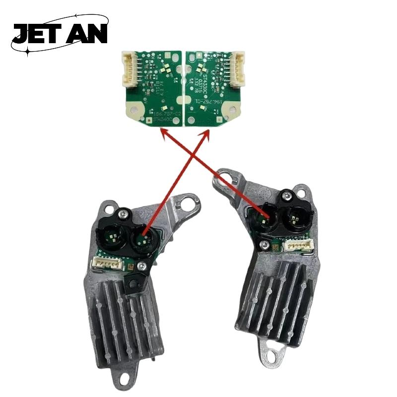 Neues weißes Tagfahrlicht DRL LED-Chips-Platine für 2015-2017 VW Touareg Scheinwerfer 196-757-01 196-757-02 19675701 19675702