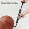 Ruční pumpa na míče Přenosná pumpa na fotbal Kompaktní pumpa na sportovní míče Multifunkční pro basketbal fotbal volejbal