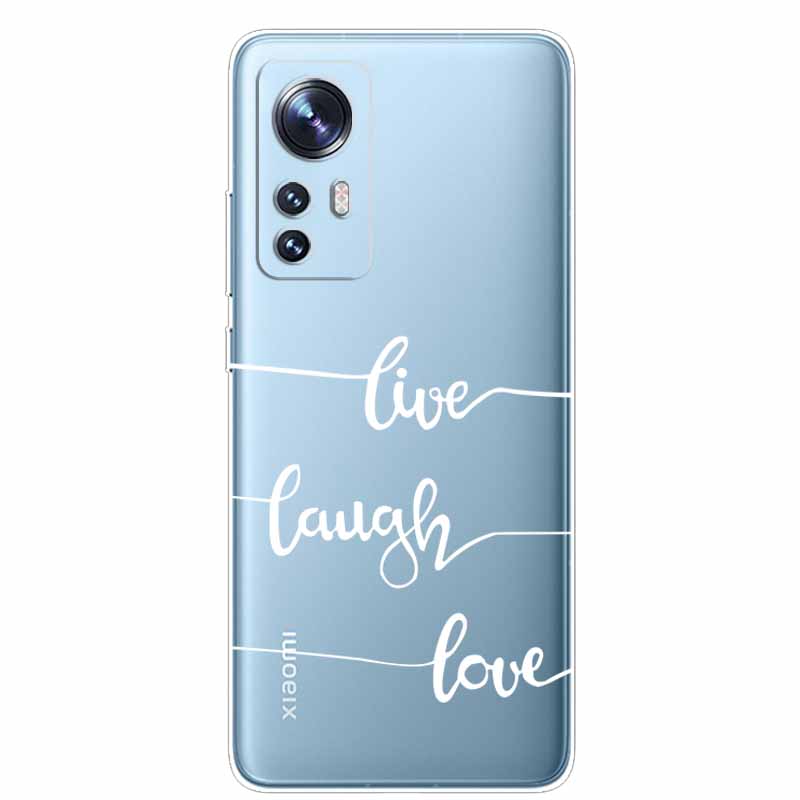 For Xiaomi 12T Case Clear Bumper Soft TPU Phone Cases for Xiaomi 12T Pro 5G Silicone Cover 6.67'' 12 T Transparent Slim Fundas