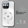 For Redmi Note 17/17 Pro Case New AG Matte Lightning Magnetic PC-TPU Cover For Redmi Note 17 Pro Shockproof Bumper Funda