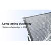 Portable 400W Foldable Solar Panel with ETFE, High Efficiency 24% Monocrystalline Solar Charger for Outdoor Camping