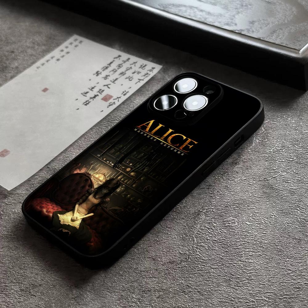 Game A-Alice Madness R-Returns Phone Case For 14 Pro Max For Apple Iphone 16 15 Po Max 12 Mini 11 13 Pro Xr X Xs 8 7 Plus Cover