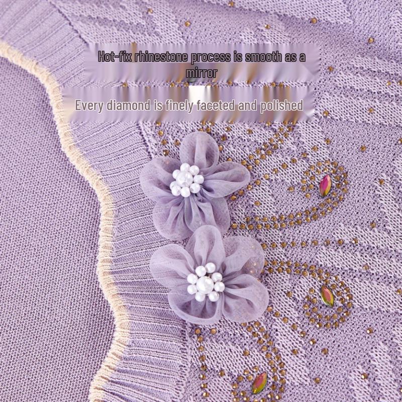 Madam Tang Women's Versatile Knitted Sweater