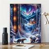 Full Diamond Animal Diamond Decorative Painting Kit 5D Diamond Embroidery Handmade Crafts Rhinestone Art Interior Wall Decor