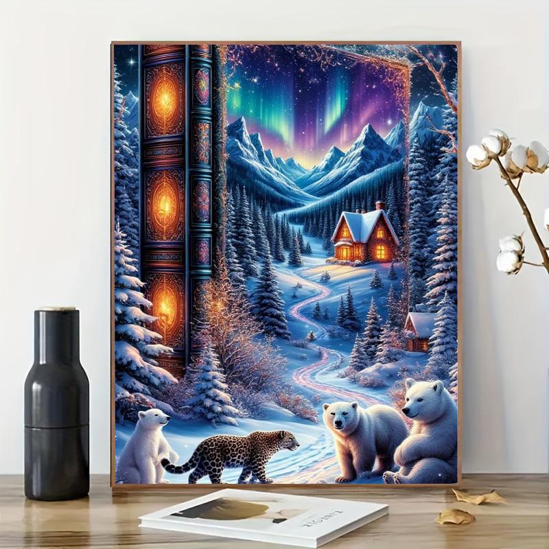 Full Diamond Animal Diamond Decorative Painting Kit 5D Diamond Embroidery Handmade Crafts Rhinestone Art Interior Wall Decor