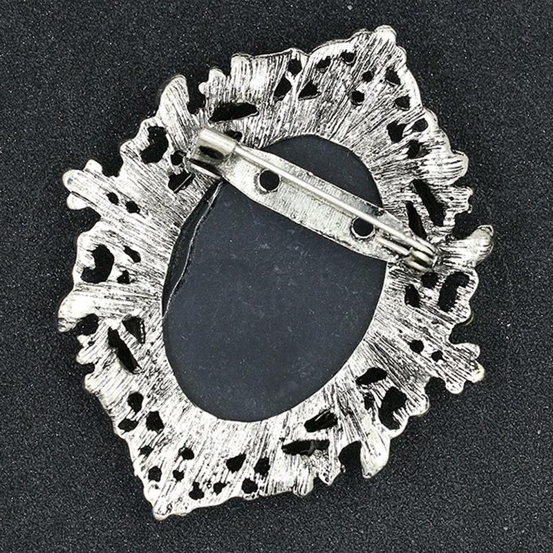  Cameo Vintage Brooches For Women Queen'S Cameo Beauty