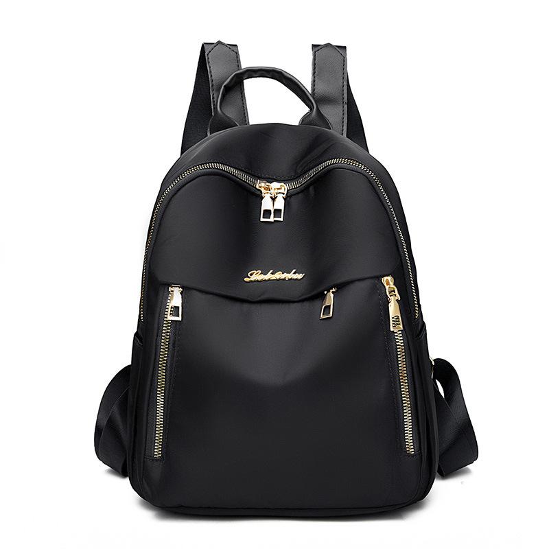 Women s Fashion Casual Nylon Bag Lightweight Women s Travel Backpack Trendy College Student School Bag Backpack 26*13*30
