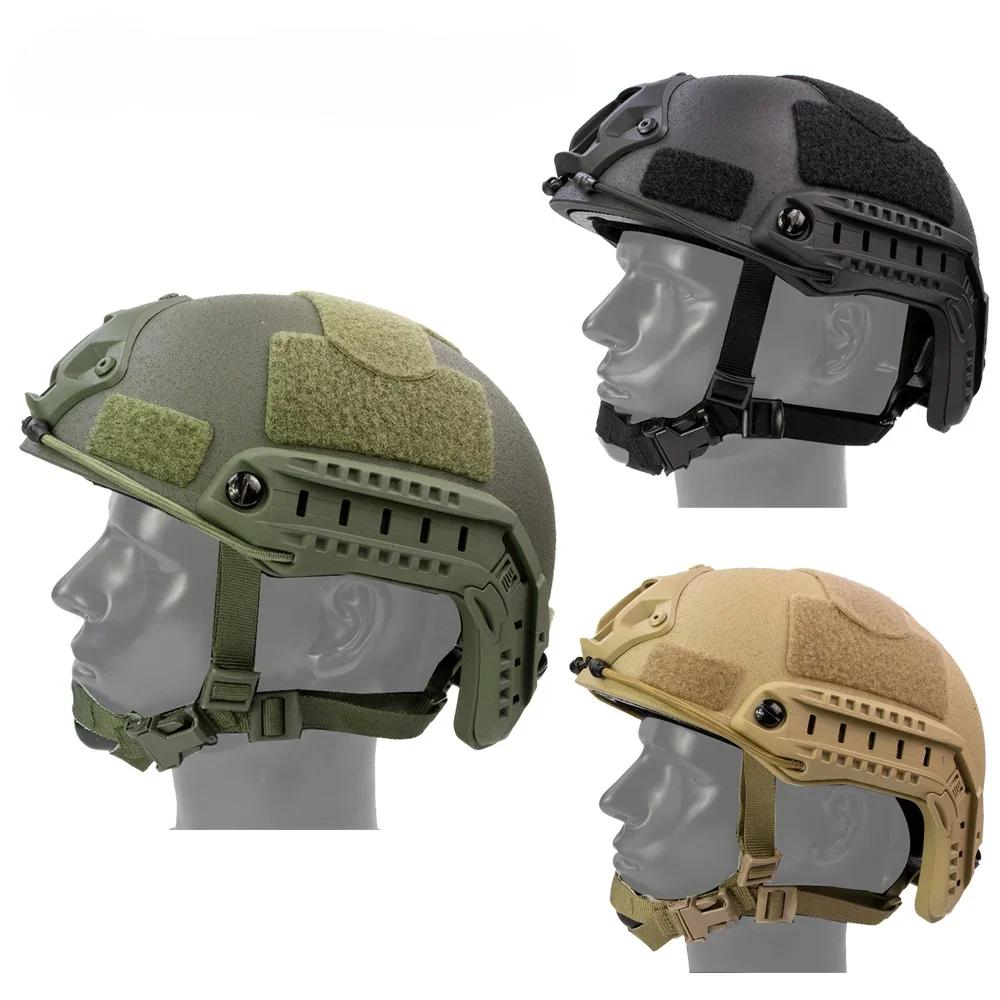 Hochwertiger Schutz-Paintball-Wargame-Taktischer Helm Armee Airsoft Taktischer FAST Helm Schutzhelm Fast Helm