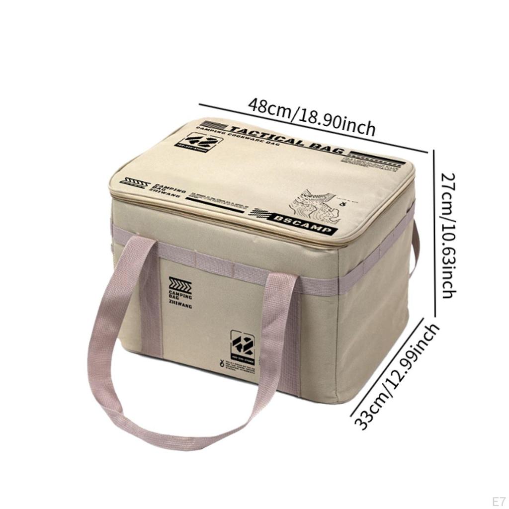 Camping Storage Bag Heavy Duty Organizer for Garage Trunk Outdoor Activities