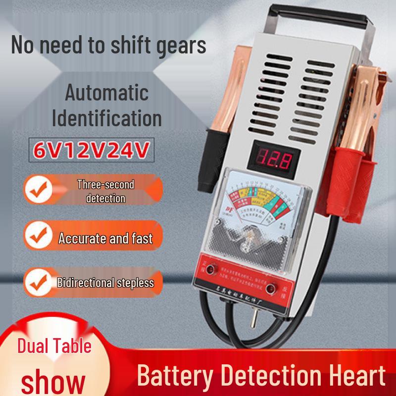 High-Precision Car Battery Voltmeter and Tester for EVs