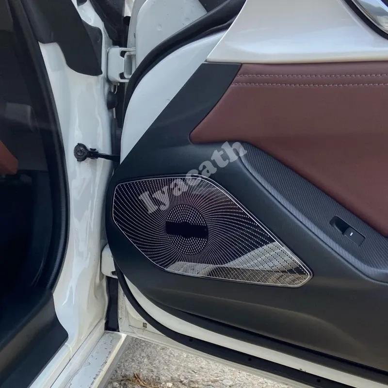 For Mazda MX-5 MX 5 RF MX5 ND 2016- Car Speaker Cover Accessories Front Door Horn Sound Hood Panel Trim Audio Decoration