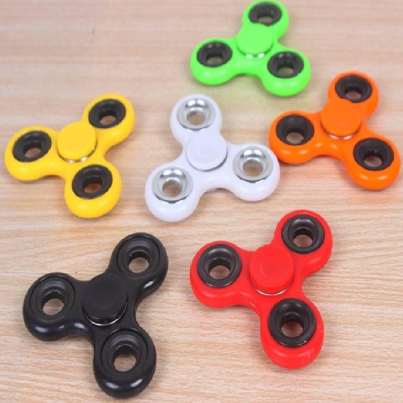 Colorful Metal Fidget Spinner Stress Relief Triangular Gyro Adult Edc Finger Spinner