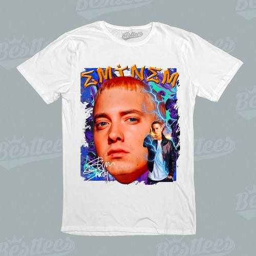 Mens/Women/kids American Rapper Eminem HIP-HOP RAP Music Band Popular T-Shirt S разноцветный