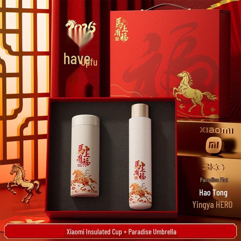 Подарочный набор Ailan Huijia A1: Термос и Зонт