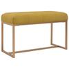 Day and Night - Day and Night Bench 80 Cm Mustard Velvet