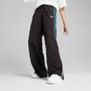 Puma Ss24 Play Loud T7 Series Color Block Logo Comfortable Soft Fashion Lace-Up Mid-Rise Retro Sports Long Pants Knitted Joggers 626720-01