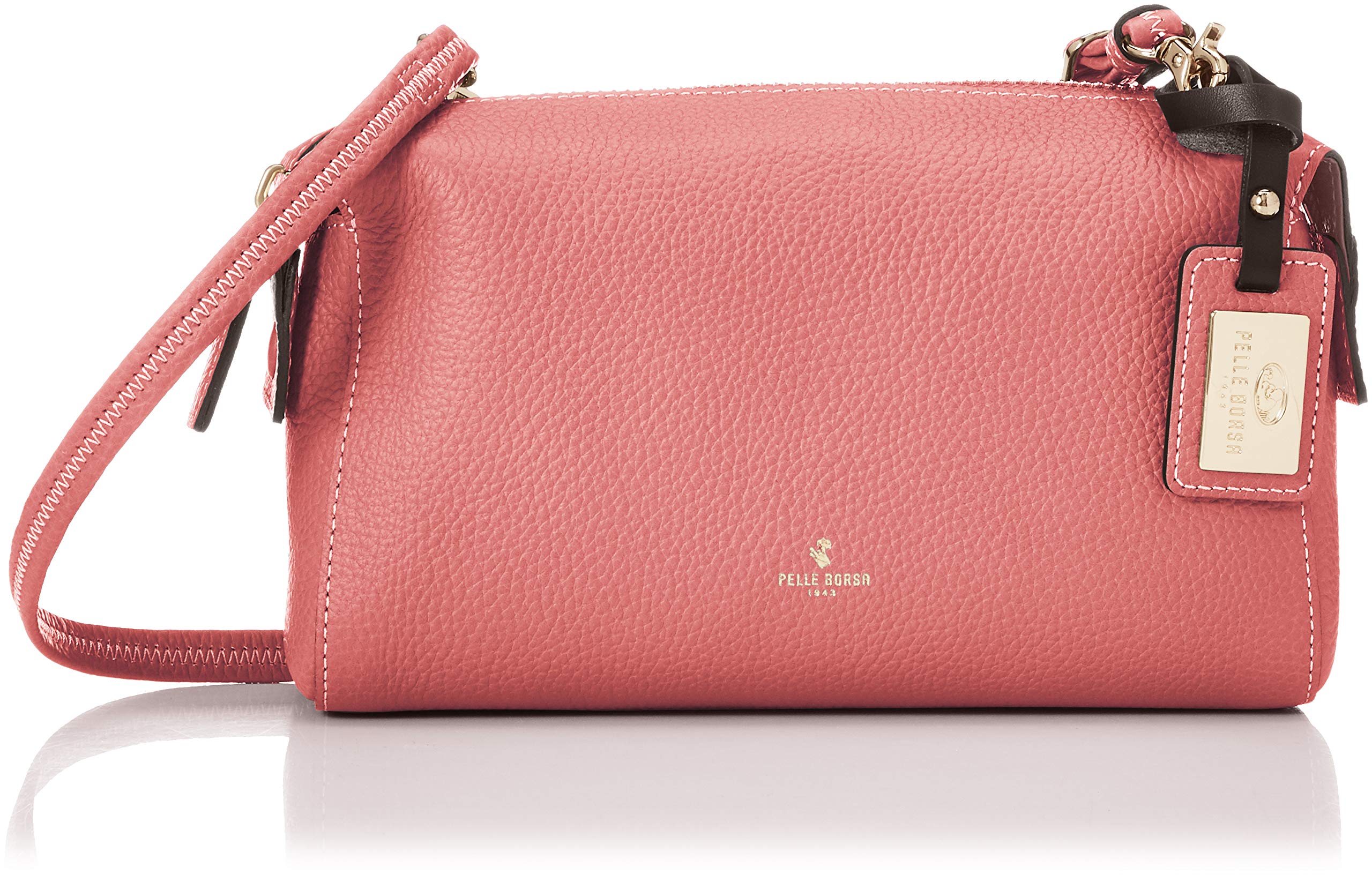 

Сумка на плечо Кораллово-розовая [Pelle Borsa], Renette, (CP)