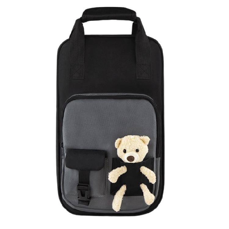 

Drumstick Bag Case With Strap Waterproof Oxford Cloth Drum Stick Mallet Bag Portable Drumstick Case Cover Backpack сірий колір