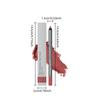 Cherry Red Matte Lip Liner: Smooth, Multi-functional, Portable Pencil for Natural, Easy-to-Apply Color