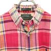 POLO COUNTRY 80s 90s Old Check Pattern Long Sleeve Button Down Shirt Men's Used
