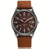 Fashion Men Luminous Quartz  Wristwatch Nylon Strap Watches Masculino Relogio Fashion Male Calendar Clock Out-door Reloj Hombre