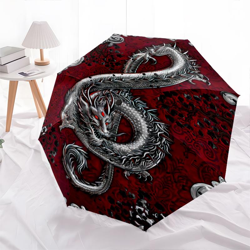 1PC Musical notes Umbrella Portable Folding Umbrella Iron Frame Hole Bone Structure Outdoor Home Umbrella A3
