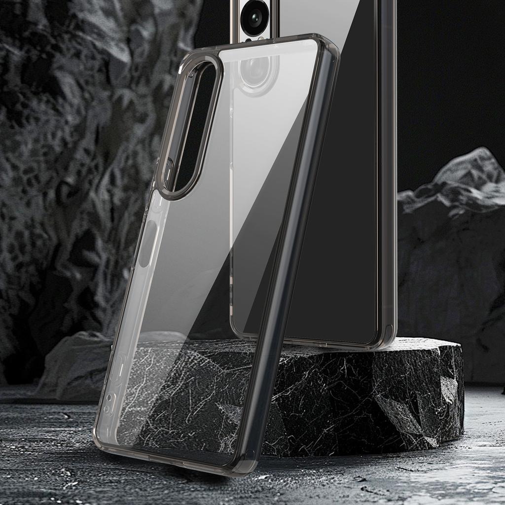 For Sony Xperia 1 VII Case TPU+Acrylic Phone Back Cover Anti Yellowing