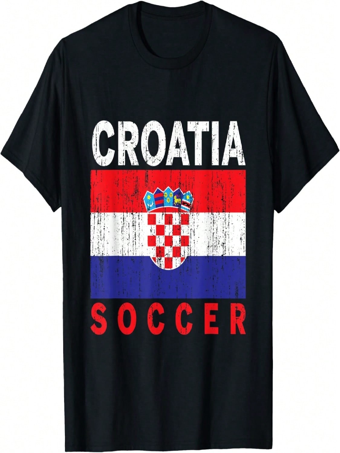 Croatian Soccer, Flag Of Croatia, Football T-Shirt S