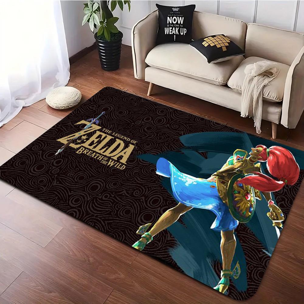 

Грайливий Пригодницький Ігровий Килим Z-Zelda Килим Декор Дивана для Вітальні Килими Чоловіча Печера Килим для Спальні Ігрова Кімната Килимок для Підлоги для Крісла Коридор 40x60CM