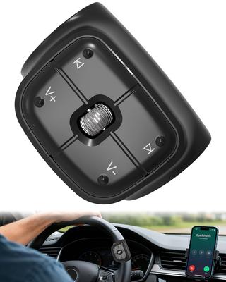 Telecomandă cu buton media și funcție de control selfie Volan auto