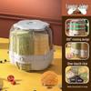 Large Capacity Rotating Rice Storage Container - Moisture & Insect Proof