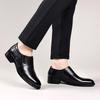 Men's Autumn Formal Leather Shoes - Top Layer Cowhide, Breathable, Wear-Resistant, Genuine Leather, Slip-On, Low-Top.