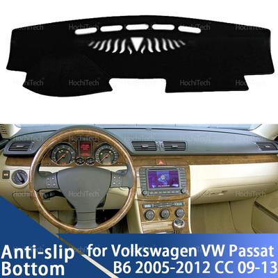 For Volkswagen VW Passat B6 2005-2012 CC 2009-2013 Auto Dashboard Cover Dash Mat Board Pad Carpet Dashmat Anti-UV Mats