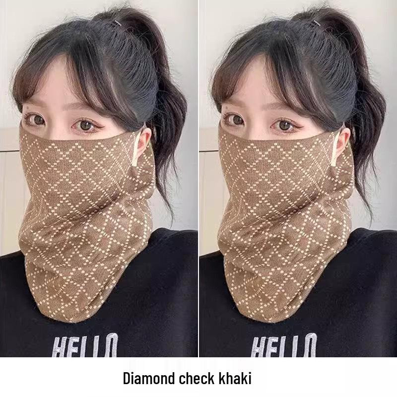 2025 New Winter Earloop Face Mask: Windproof Neck Warmer for Cycling, Skiing & Motorcycling