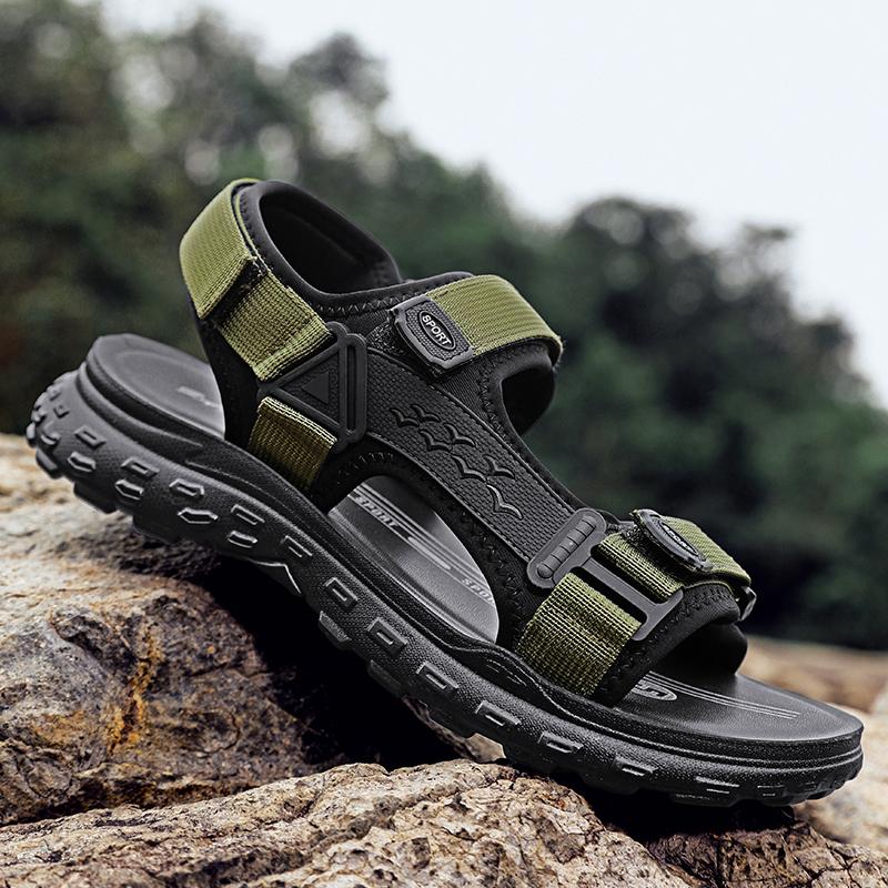 Man Beach Sandals for Men  Summer Men's Sandals Free Shipping Men's Comfortable Slipper Man's Leather Sandal Trend Trending