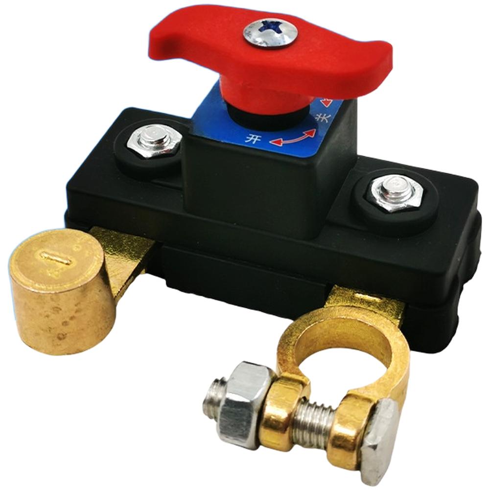 Heavy Duty Switch Battery Disconnect Switch Vehicle Maintenance Rust-Resistant Brass Easy ON OFF Operation High Current Load China Mainland