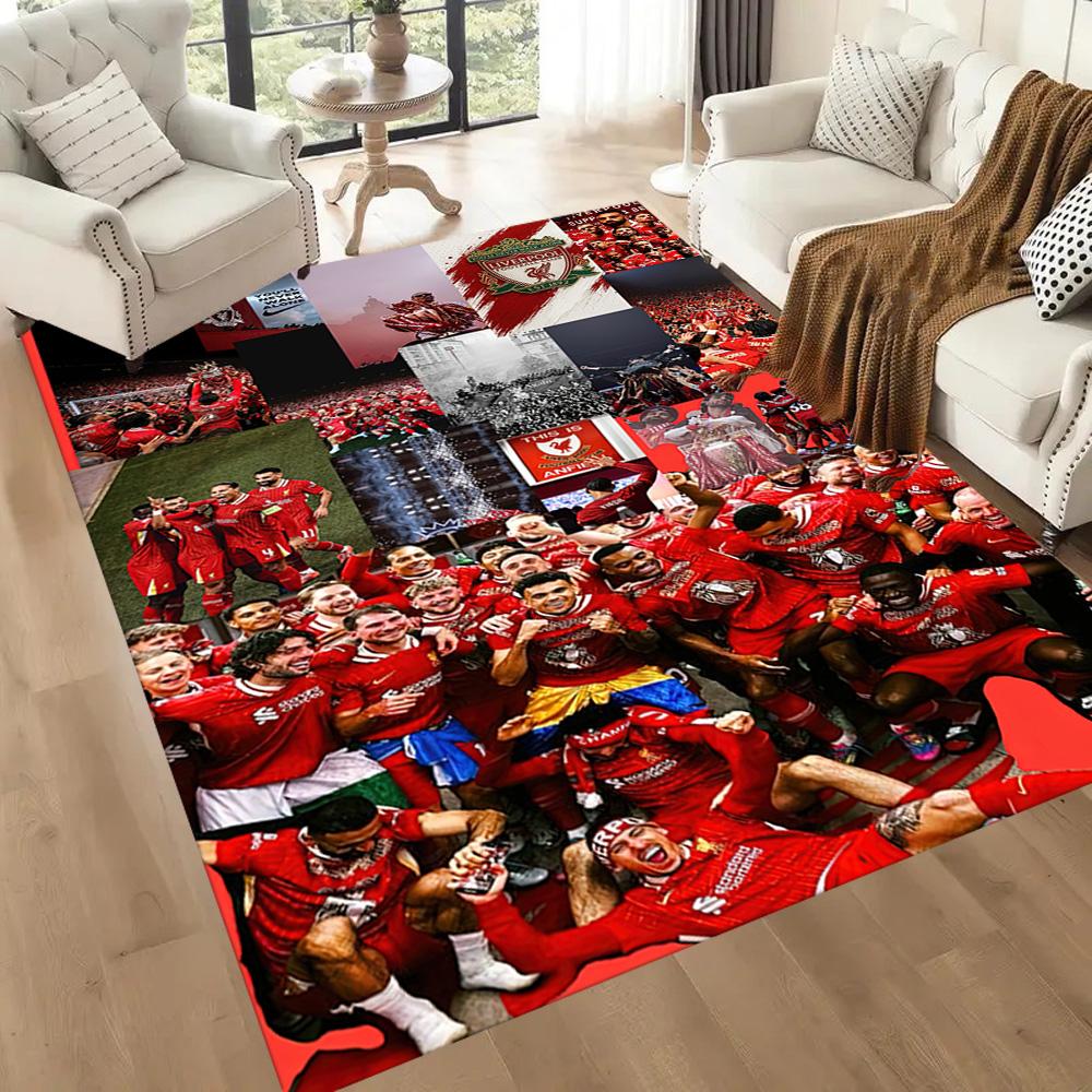 Liverpool Football Club Floor Mat Perfect For Bedrooms Hallway Playrooms Entryway Antislip Carpet Anime Office Decor Spiritual Gift