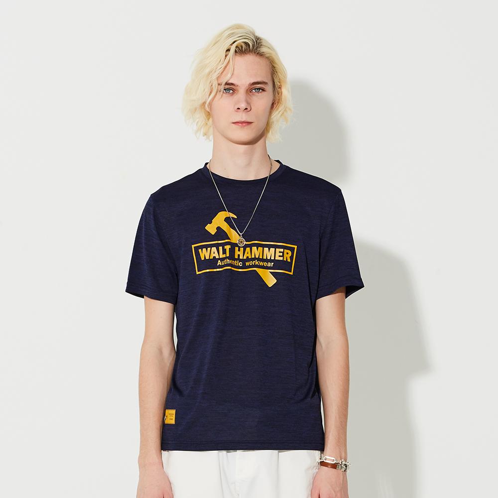 Walt Hammer T-Shirt 1202Ts106 Navy Navy/L